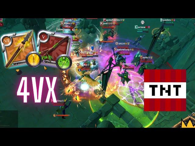 4vX | I'm Drinking TNT! | eFeF | Albion Online