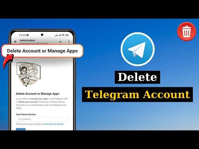 How To Delete Telegram Account From Android | Deactivate Telegram Account on Android (Update)