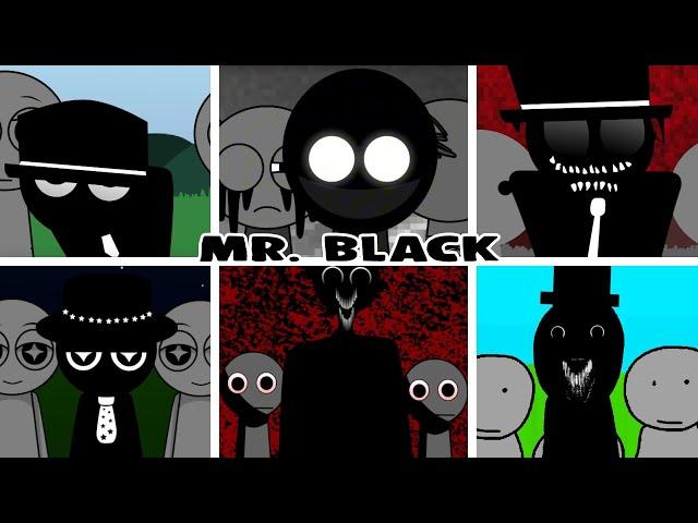 Incredibox - Sprunki but only Mr. BLACK HAT in  all Different Mods