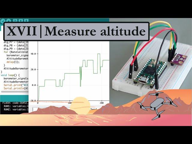 17 | Measure altitude with the BMP280 barometric sensor