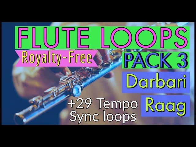 Royalty-free Flute Samples Pack 3 - free loop kit | YB Flute Loop Pack 3 - Darbari Raag #freeloops