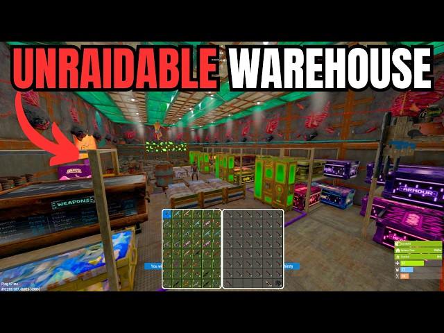 I built an UNRAIDABLE WAREHOUSE FORTRESS... | Rust Console Movie