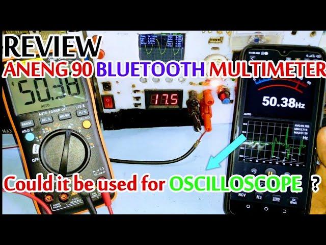 Review of Aneng9002 Digital Bluetooth Multimeter (Frequency, Voltage, Current, Temperature & ETC)