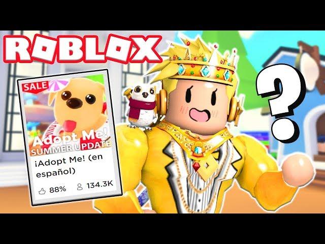 ¡JUEGO ADOPT ME POR PRIMERA VEZ EN ROBLOX! *EL JUEGO MAS POPULAR* | RODNY