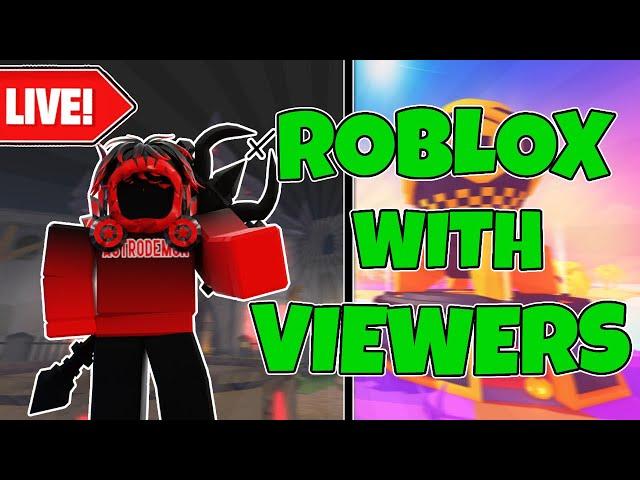 LIVE! PLAYING ROBLOX WITH YOU- JOIN UP! #roblox #shorts