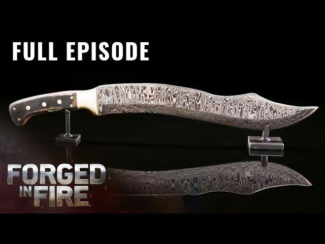 Forged in Fire: Bladesmiths Compete in Dangerous Knife Fight (S9, E7) | Full Episode