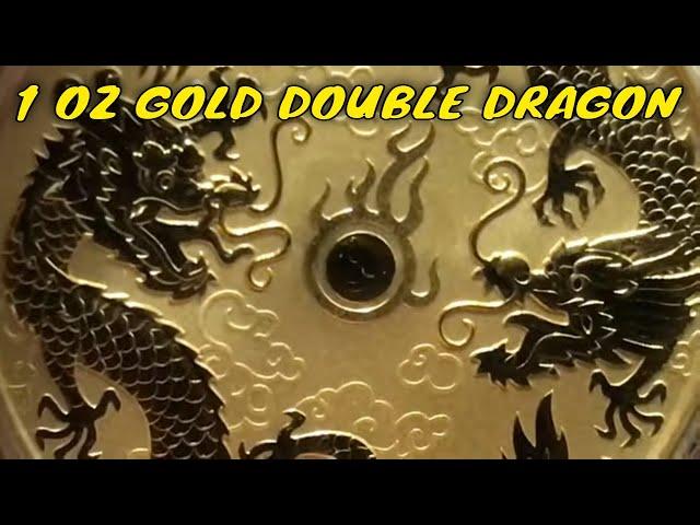 2020 1 Oz. Gold Double Dragon Coin Unboxing