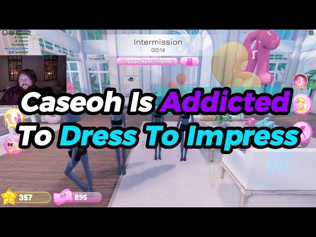 Caseoh is Addicted To Dress To Impress Now