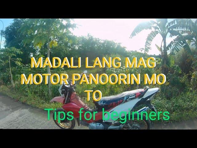 PAANO MAG DRIVE NG SEMI AUTOMATIC NA MOTOR /TUTORIAL TAGALOG XRM 125