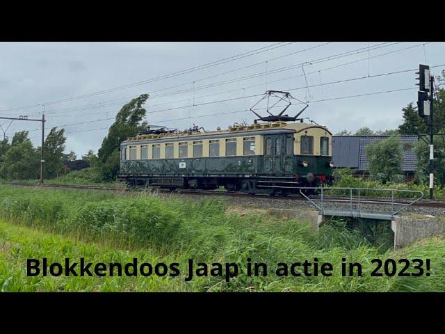 Blokkendoos Jaap 9002 van 2454 CREW in actie in 2023!