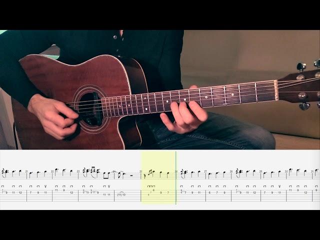 Alan Walker & Ava Max - Alone. How To Play On Guitar (notes+TAB). Как Играть На Гитаре (ноты+табы).