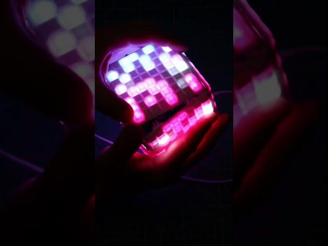 Checking my LED Cube Wiring During Operation. #microbit project #diytech #neopixel