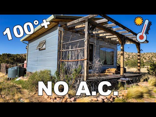 How to STAY COOL Living OFF GRID in the Desert (No A.C.) ️