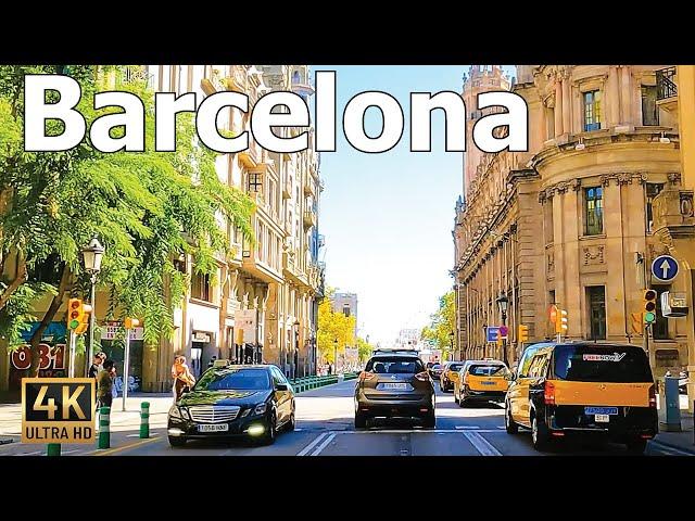 Barcelona 4K - City Drive 2022 