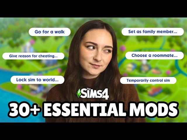 30+ Must Have Mods for The Sims 4