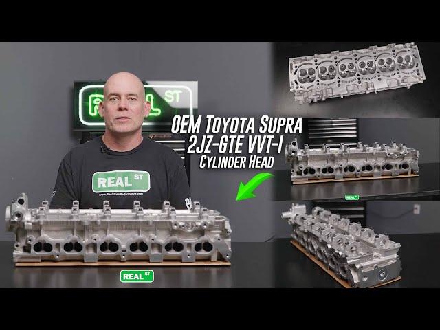 The Toyota Supra 2JZ-GTE VVT-i OEM Cylinder Head!