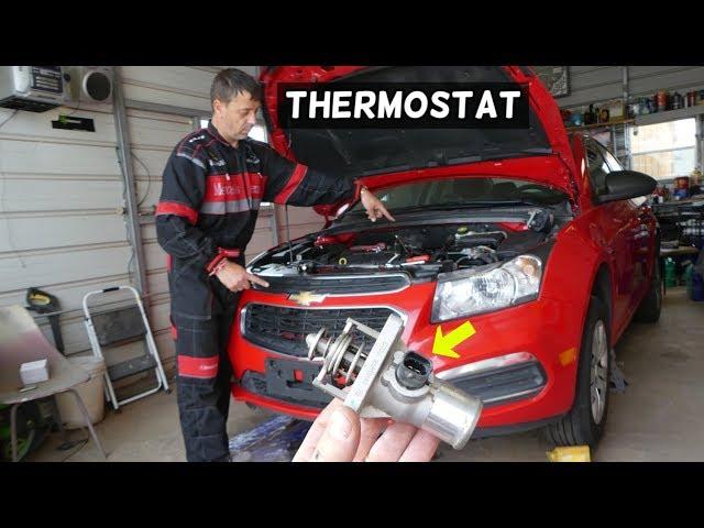 Wie wechselt man den Thermostat bei CHEVROLET CRUZE, CHEVY SONIC?