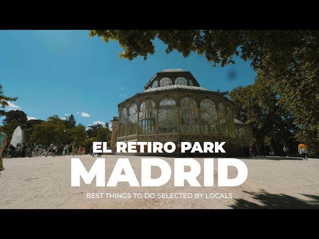 El Retiro Park (Parque del Retiro) - Madrid, Spain