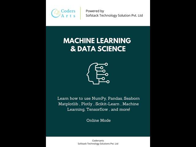 Data Science Training Class Online | Codersarts Training