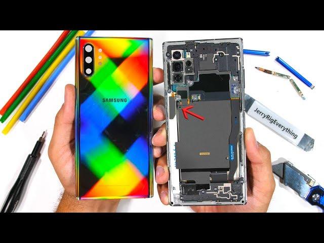 Samsung Note 10+ Teardown - TWO Wireless Chargers?