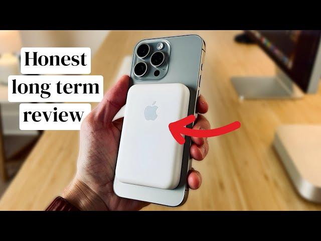 iPhone MagSafe Battery Pack Long Term Review | Still Perfect for iPhone 15 Pro Max!