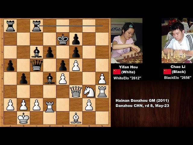 Kung Fu Chess: Yifan Hou vs Chao Li (2011)