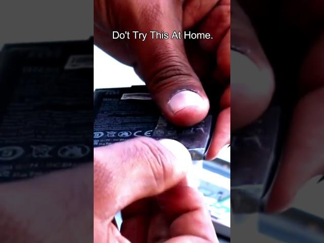 Swollen Battery Repair - Don't Try This At Home