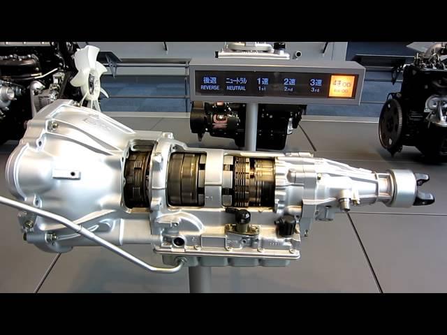 Toyota 4-Speed A43DL Automatic Transmission with Overdrive and Lock-up Clutch (1980)