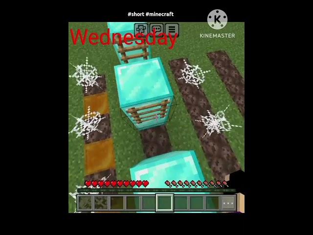 How day's goes ll Krishna ll brock x Gamer ll minecraft ll #short #minecraft