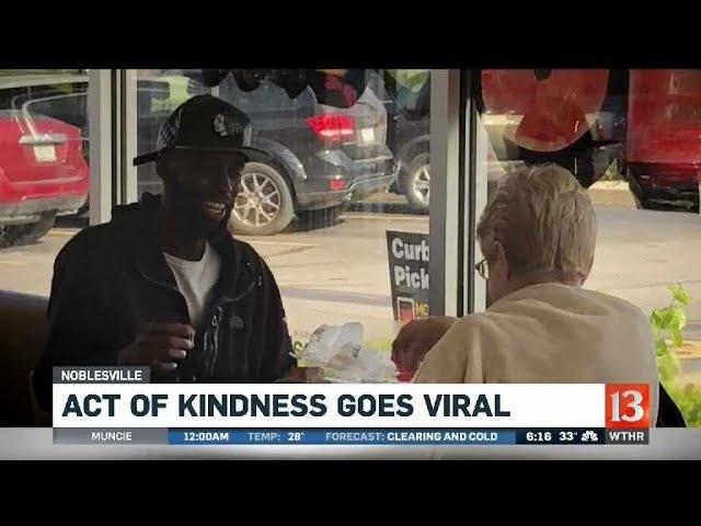 Act of kindness goes viral