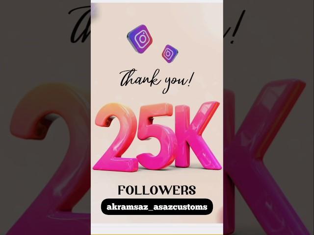 25k instagram family thank you everyone celebration #shorts travel life fun viral trending journey