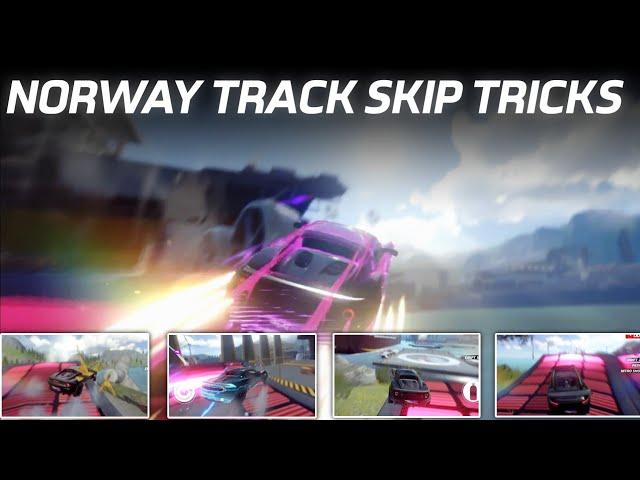 Norway - All Hidden Track Skip Tricks Tutorial | Asphalt Legends Unite