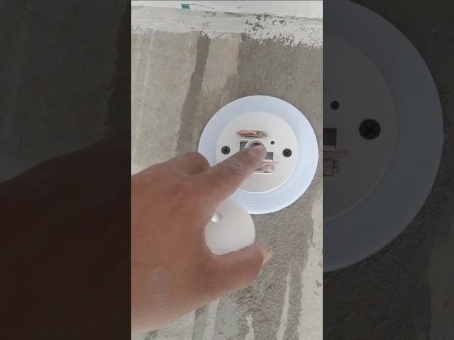 ceiling Rose fitting ||#wire#electrical #modular#vira
