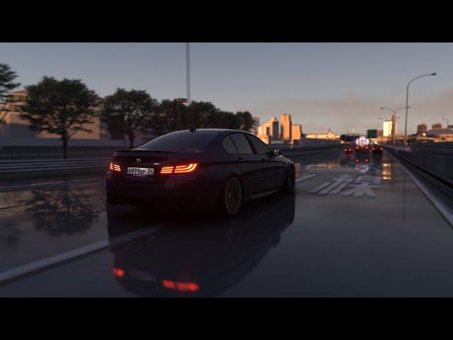 BMW M5 F10 | ASSETTO CORSA | ШАШКИ | SRP TRAFFIC #assettocorsa