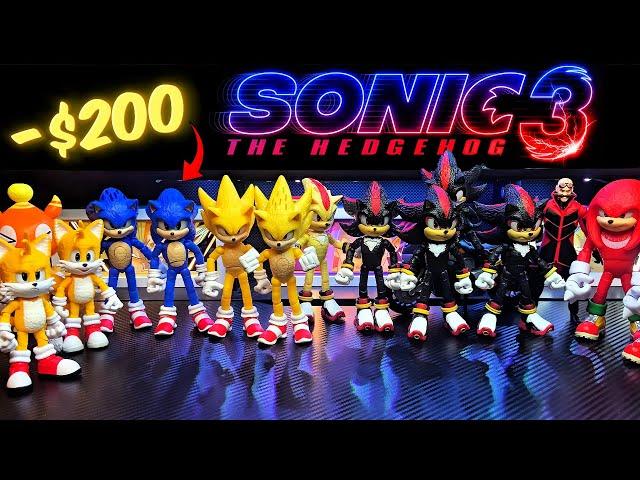 Unboxing EVERY Sonic 3 Movie Action Figure