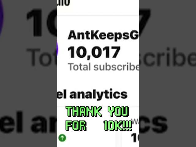 WE HIT 10K!!!