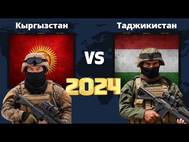 Сравнение Кыргызстана и Таджикистана 2024 / Kyrgyzstan vs Tajikistan military power comparison 2024