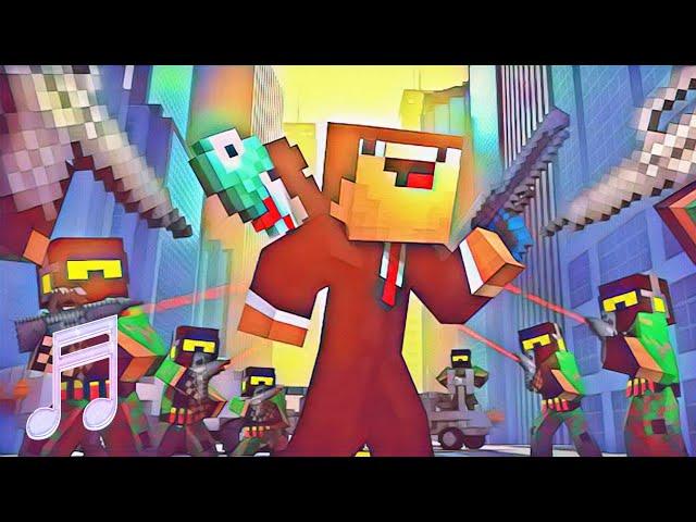 Песня - Бада Бум. Майнкрафт (Minecraft)