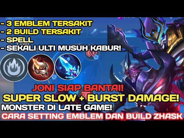 SICKEST ZHASK BUILD SET 2024 | THE SICKEST ZHASK BUILD AND EMBLEM 2024 | ZHASK