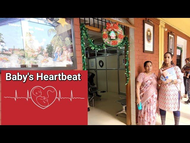 Baby's Heartbeat | 4 month Completed | Doctor Visit