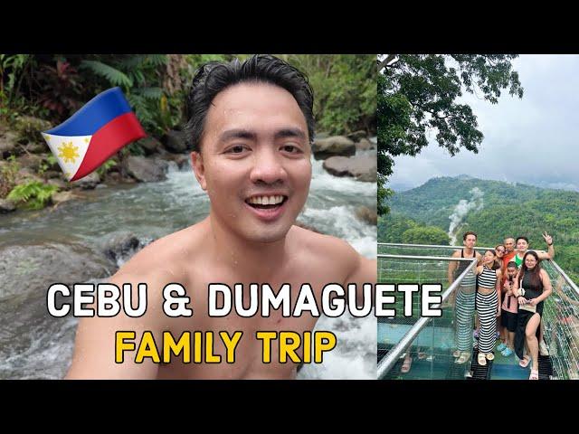 Traveling to CEBU + DUMAGUETE with my FAMILY