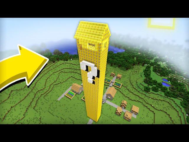 КТО ПОСТРОИЛ САМЫЙ ВЫСОКИЙ НЕБОСКРЁБ ИЗ ЛАКИ БЛОКОВ В МАЙНКРАФТ | Компот Minecraft