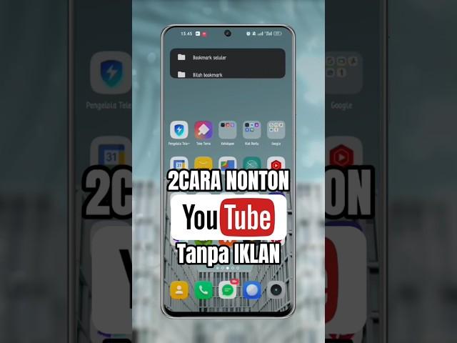 2 TRIK CARA NONTON YOUTUBE TANPA IKLAN FREE GRATIS #carakitaid #caraupdate #tutorial #tipsandtricks