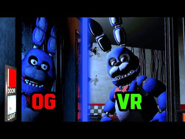 FNAF VS FNAF VR