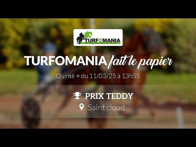 Turfomania Pronostic Quinté du Mardi 11 Mars 2025