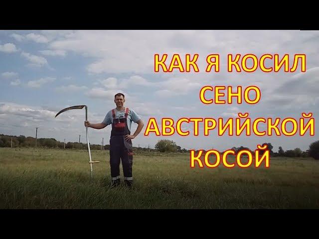 Такой КОСЫ у меня еще не было! Австрийская кованная коса "Две коровы" OFFNER