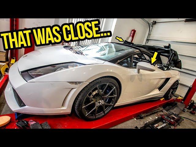 Here's How My Viewers SAVED My Cheap Lamborghini From Being Totaled (AGAIN)  - QUICK UPDATE