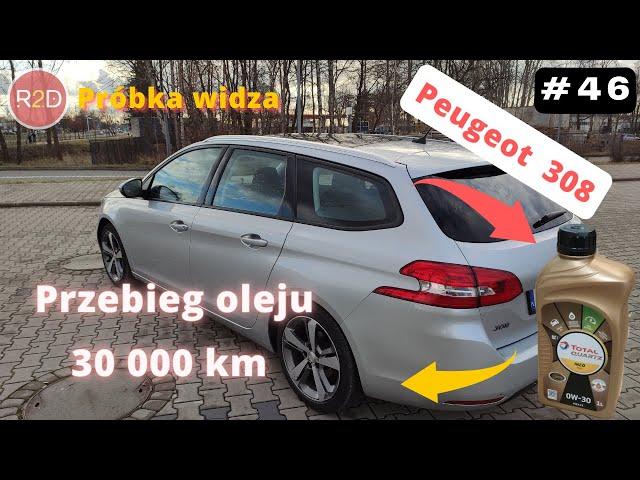 Jaka jest jakość oleju po 30k km? Peugeot 308, Total Quartz  #46