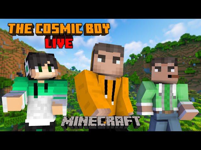 Minecraft LIVE | In Telugu | THE COSMIC BOY