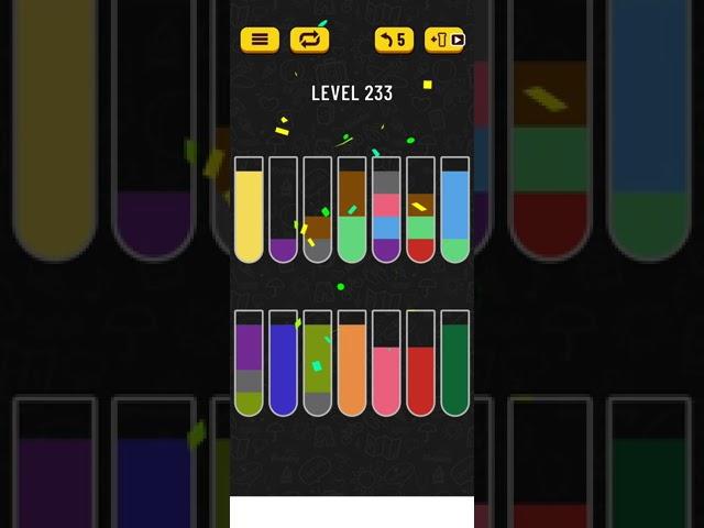 Water Sort Puzzle level 233